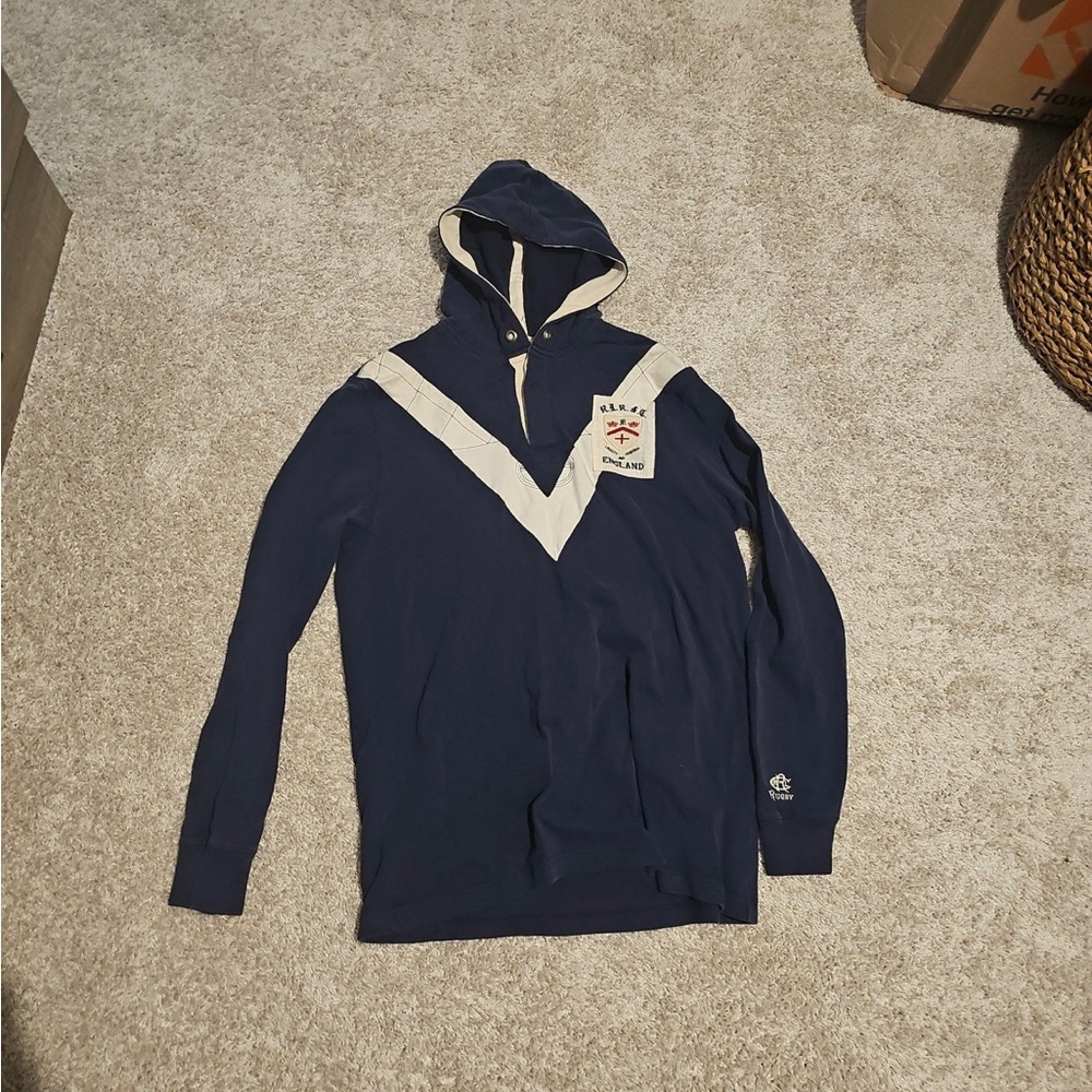 Rugby Ralph Lauren England  #13 hoodie size large